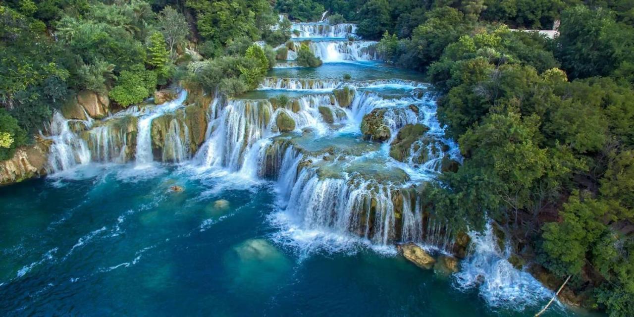 Mediterranean Olive Waterfallskrka-Croatia Villa Gulin Esterno foto